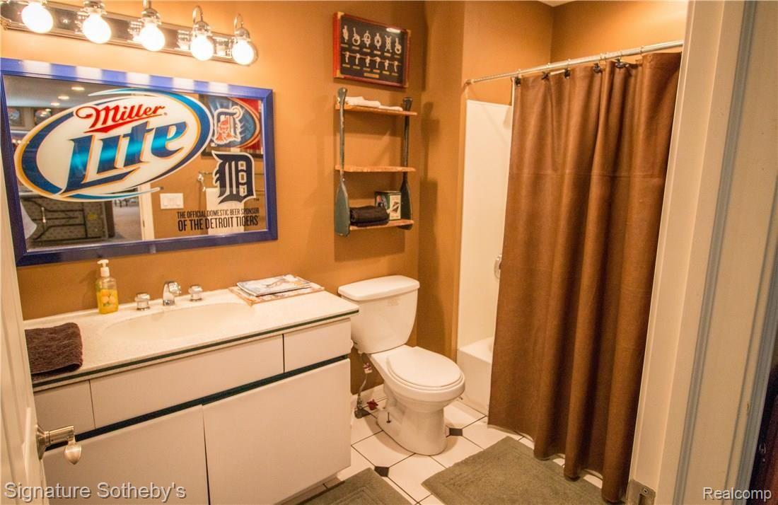 1400 Dockham Road Columbiaville, MI 48421 - Photo 70 of 73 "Man Cave" Full Bathroom