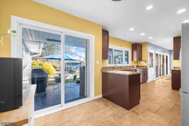 a view interior of a kitchen