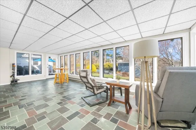 a very nice looking room with a large window