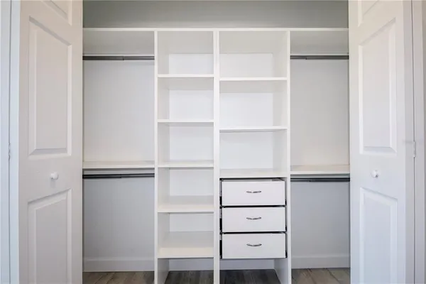 a view of closet