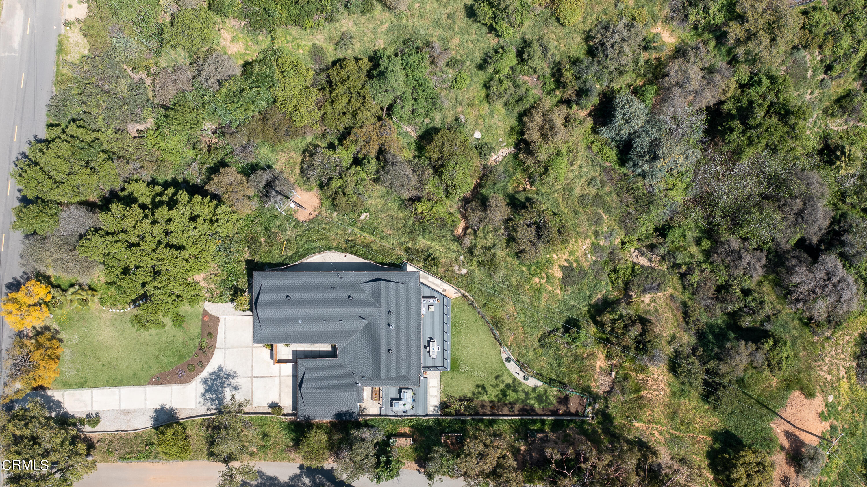 1020 Briarcliff Road Monrovia, CA 91016 - Photo 50 of 72 an aerial view of a house with yard