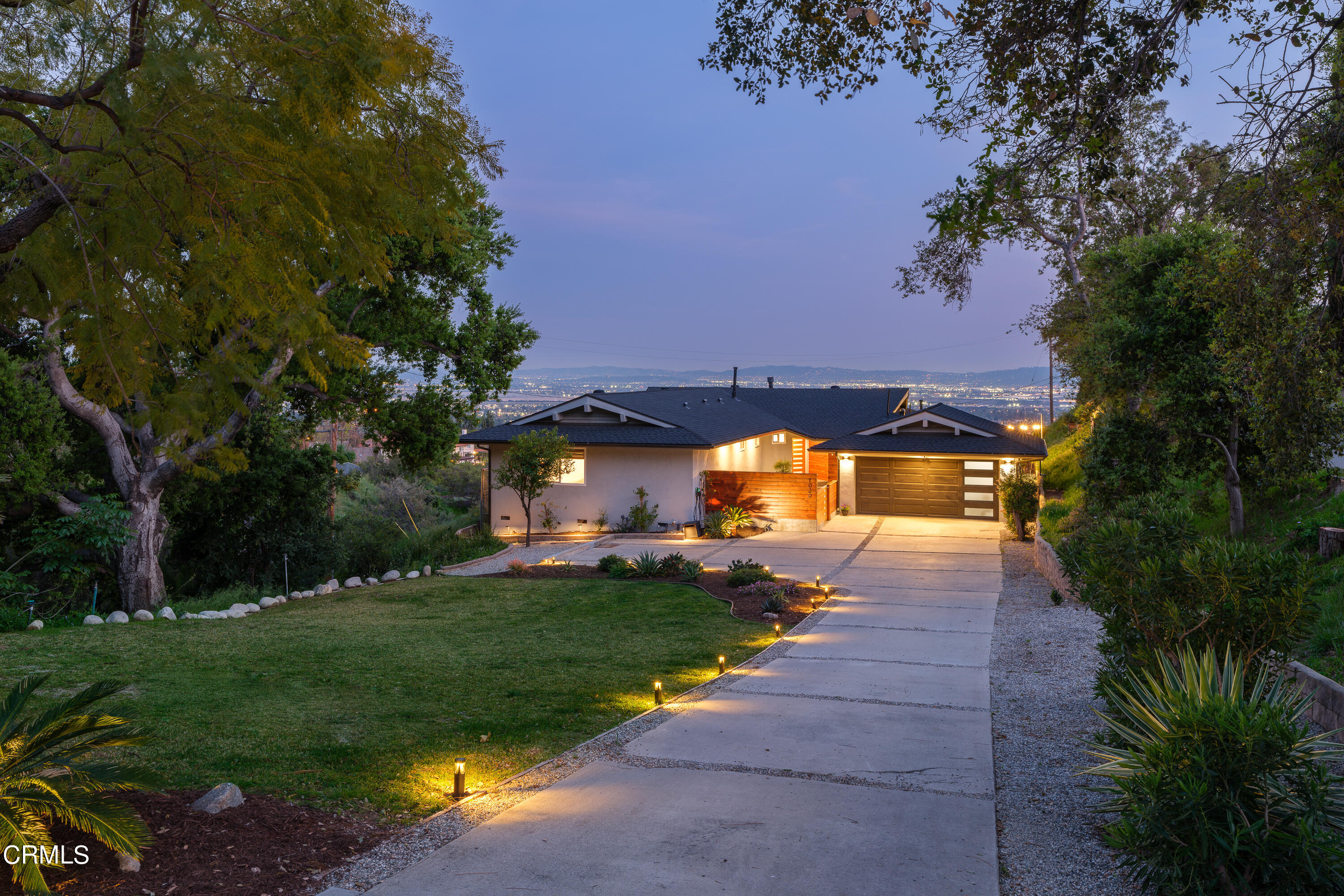 1020 Briarcliff Road Monrovia, CA 91016 - Photo 55 of 72 a view of a yard with plants and large trees