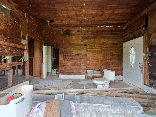 a outdoor space view with a sitting space