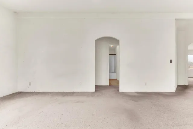 a view of empty room