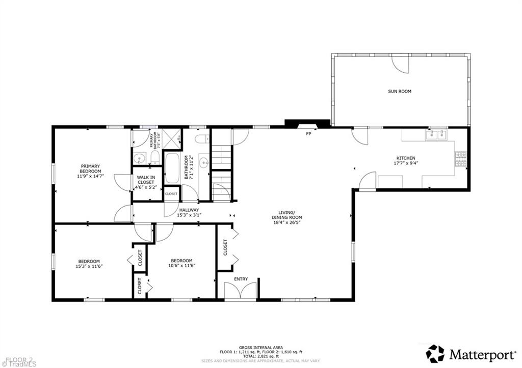 6919 East Holly Grove Road Thomasville, NC 27360 - Photo 50 of 50 Floorplan main