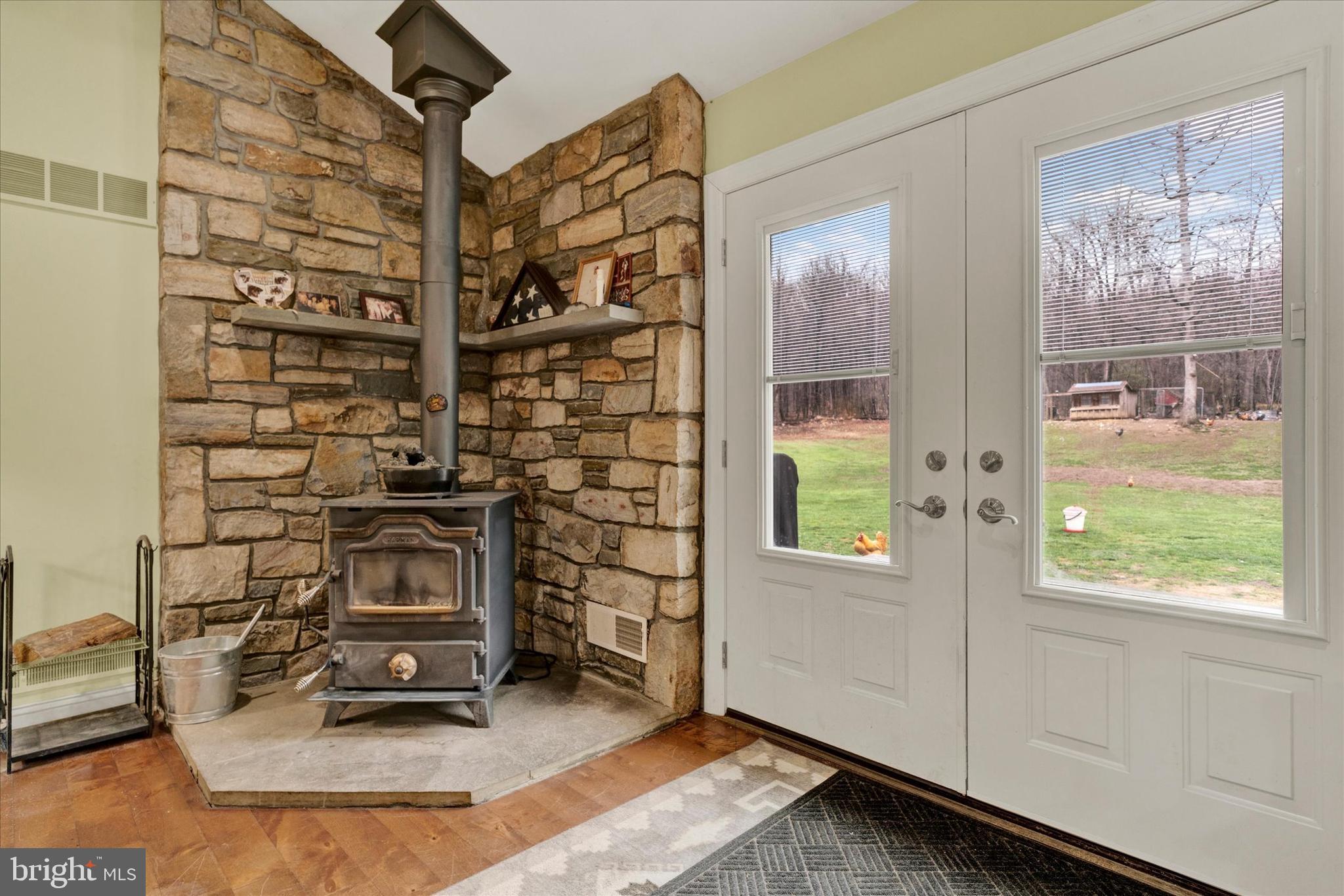 181 Fort Road Bernville, PA 19506 - Photo 13 of 43 Family room wood/coal stove