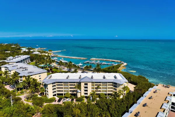 a view of an ocean with city view