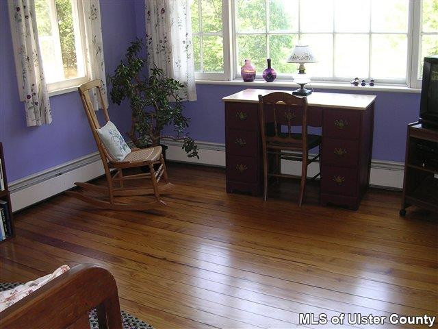 20 Sherman Road Woodstock, NY 12498 - Photo 8 of 17 a view of a dining room with furniture window and outside view