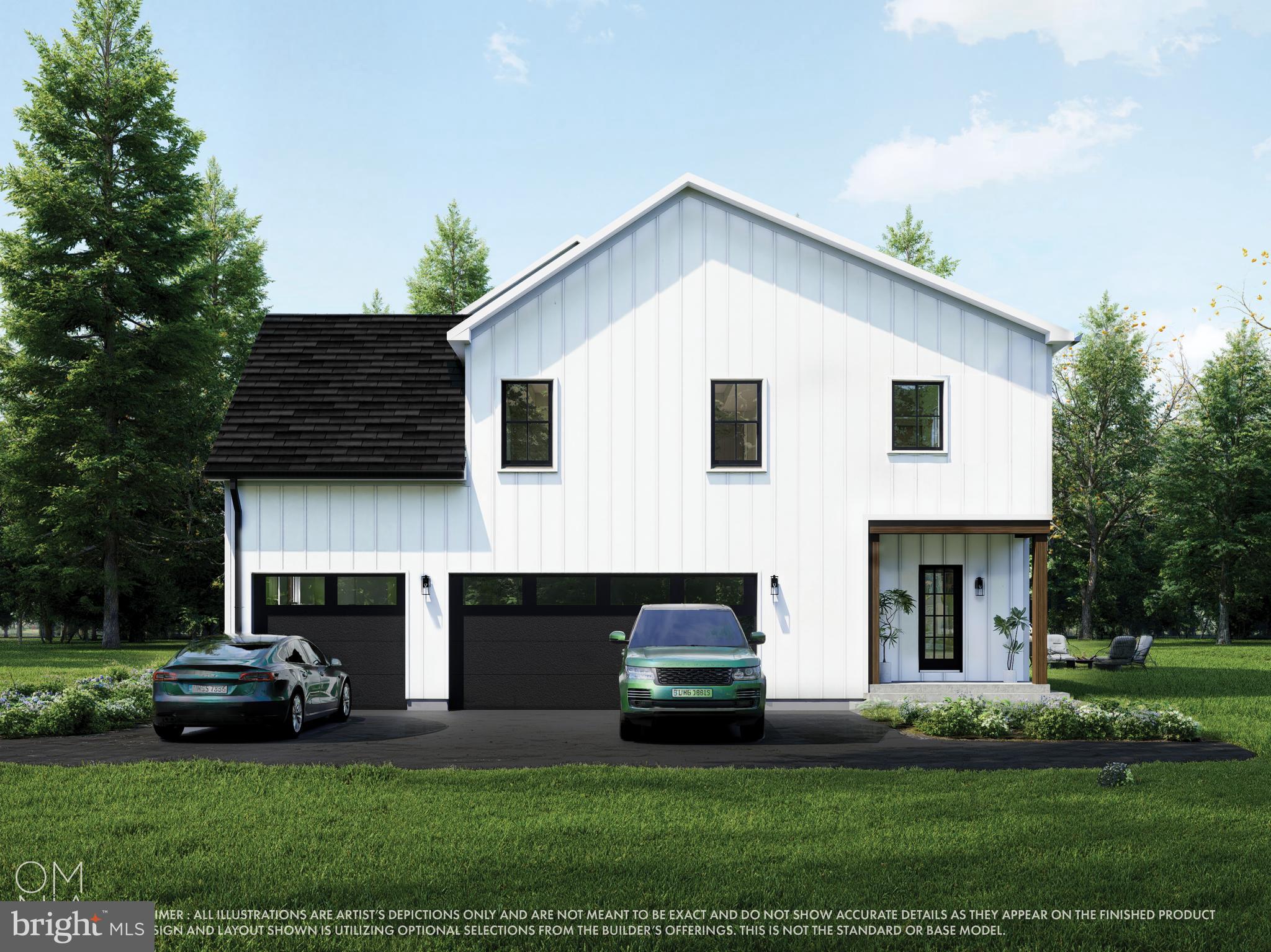 989 Sills Mill Road Kennett Square, PA 19348 - Photo 5 of 20 Architectural Rendering of Home Under Construction