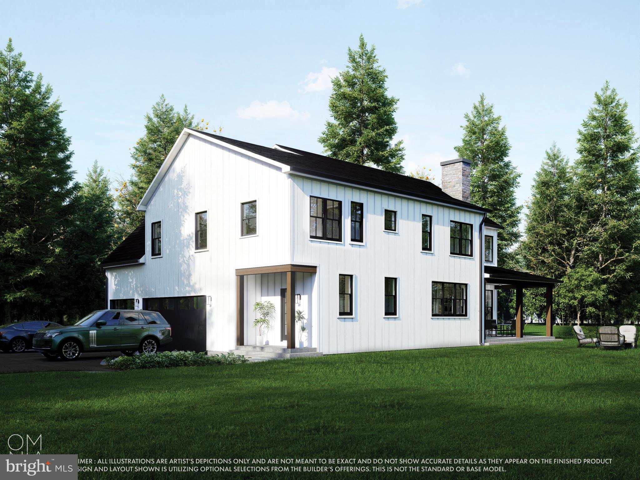 989 Sills Mill Road Kennett Square, PA 19348 - Photo 6 of 20 Architectural Rendering of Home Under Construction