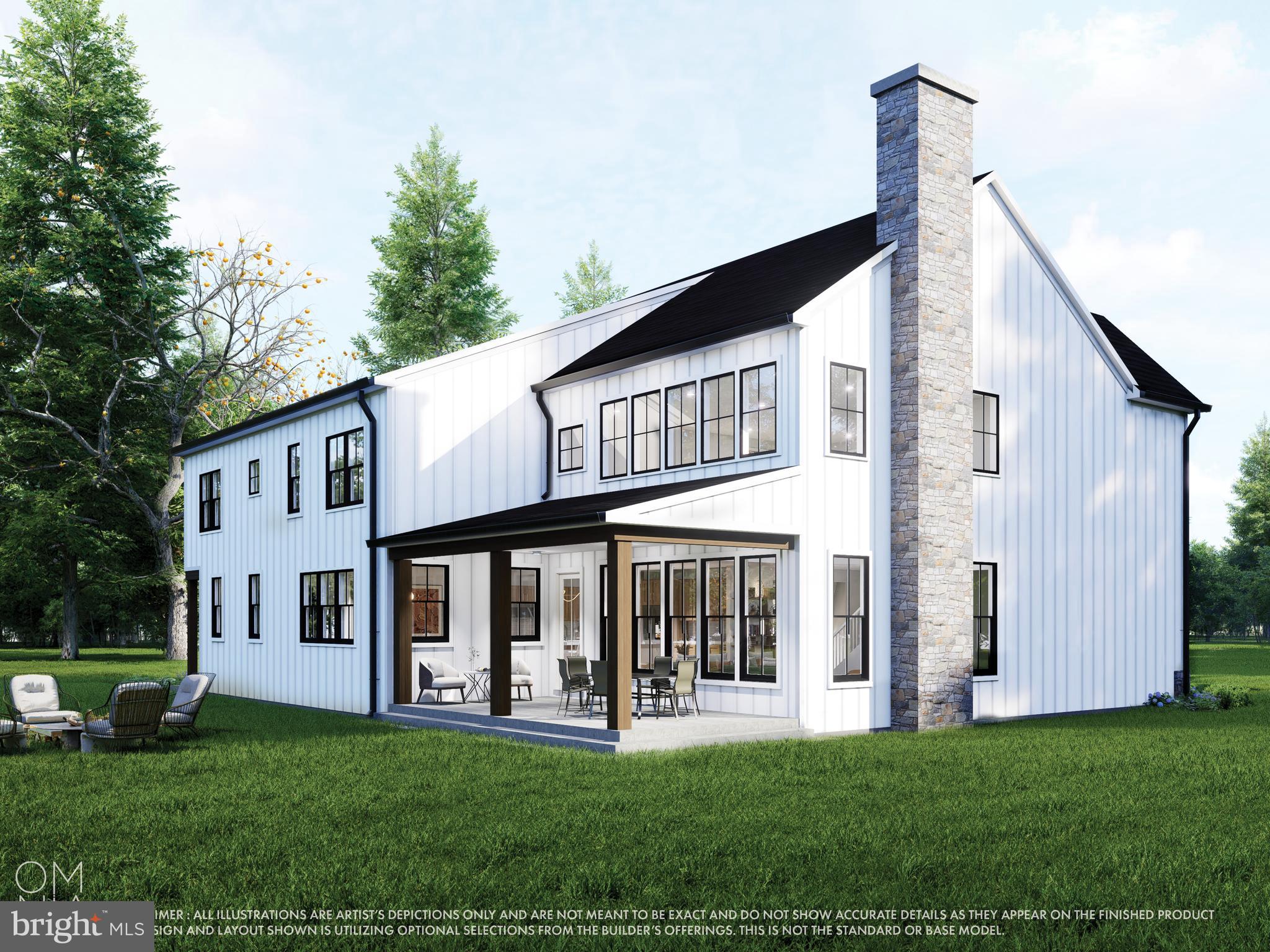 989 Sills Mill Road Kennett Square, PA 19348 - Photo 9 of 20 Architectural Rendering of Home Under Construction