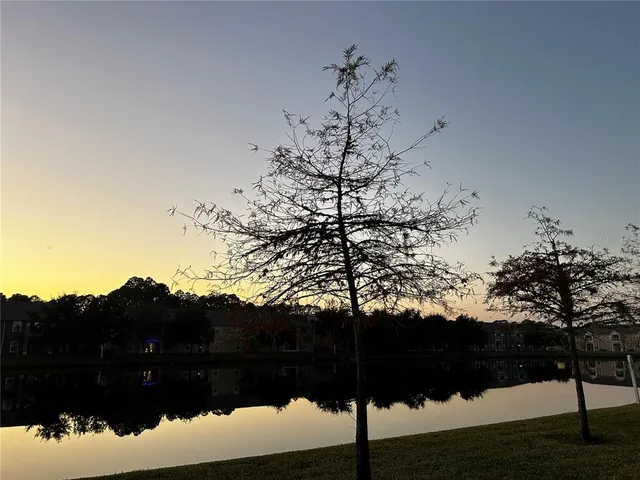 a view of a sky from a balcony