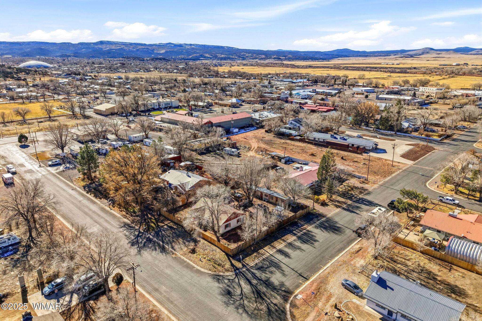 49 North Zuni Street Springerville, AZ 85938 - Photo 41 of 42 Aerial of corner & block