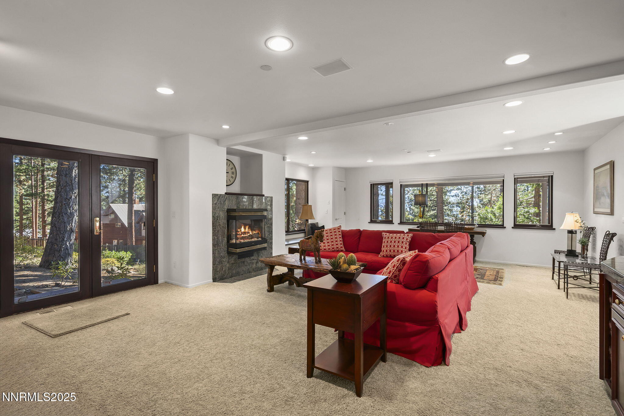 563 Tyner Way Incline Village, NV 89451 - Photo 23 of 42 a living room with furniture and a fireplace