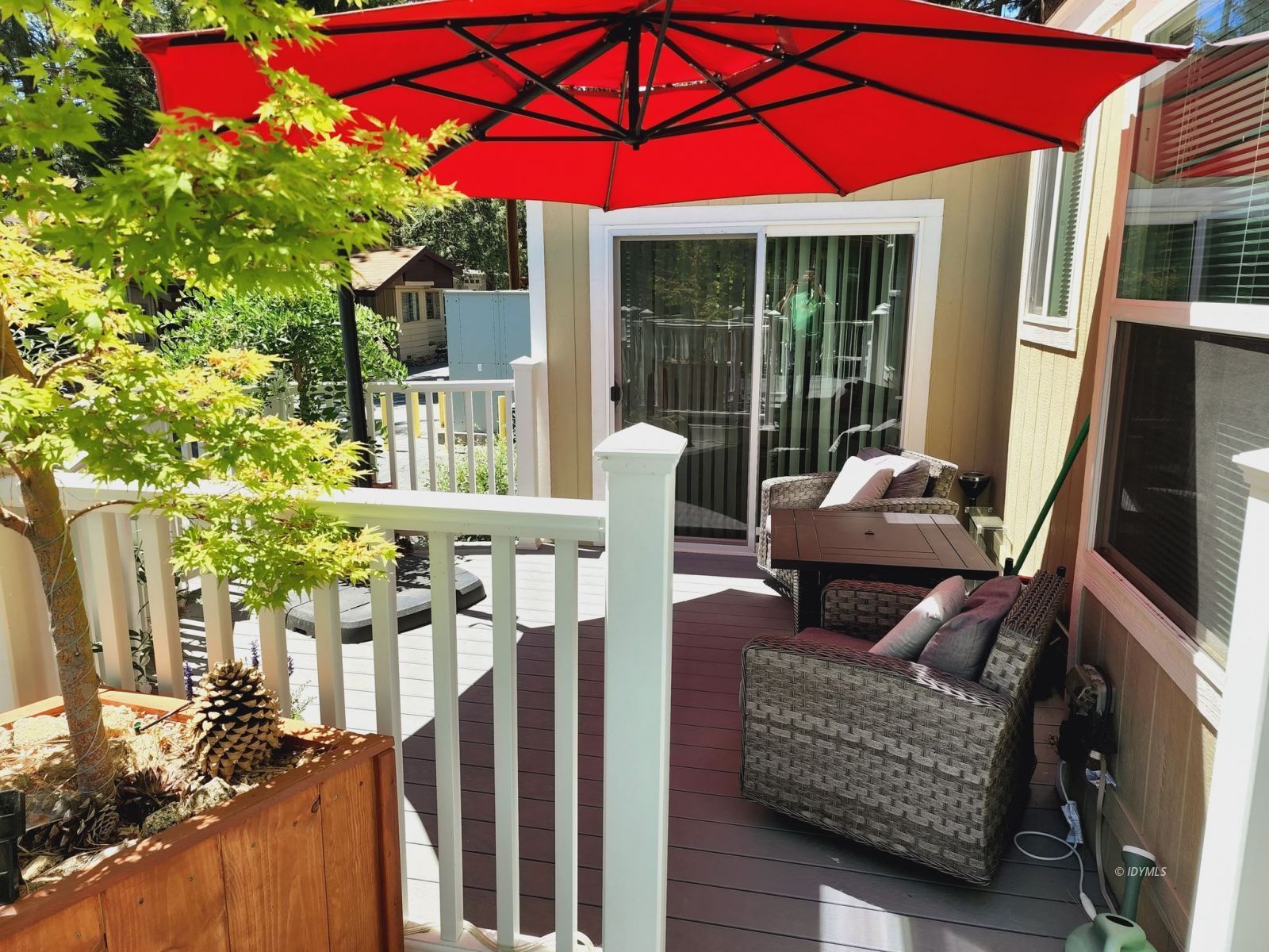 25955 Highway 243, Unit 45 Idyllwild, CA 92549 - Photo 17 of 25 a view of living room with patio