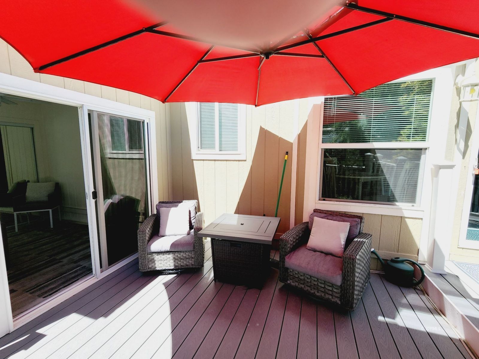 25955 Highway 243, Unit 45 Idyllwild, CA 92549 - Photo 18 of 25 a view of a balcony with furniture and wooden floor