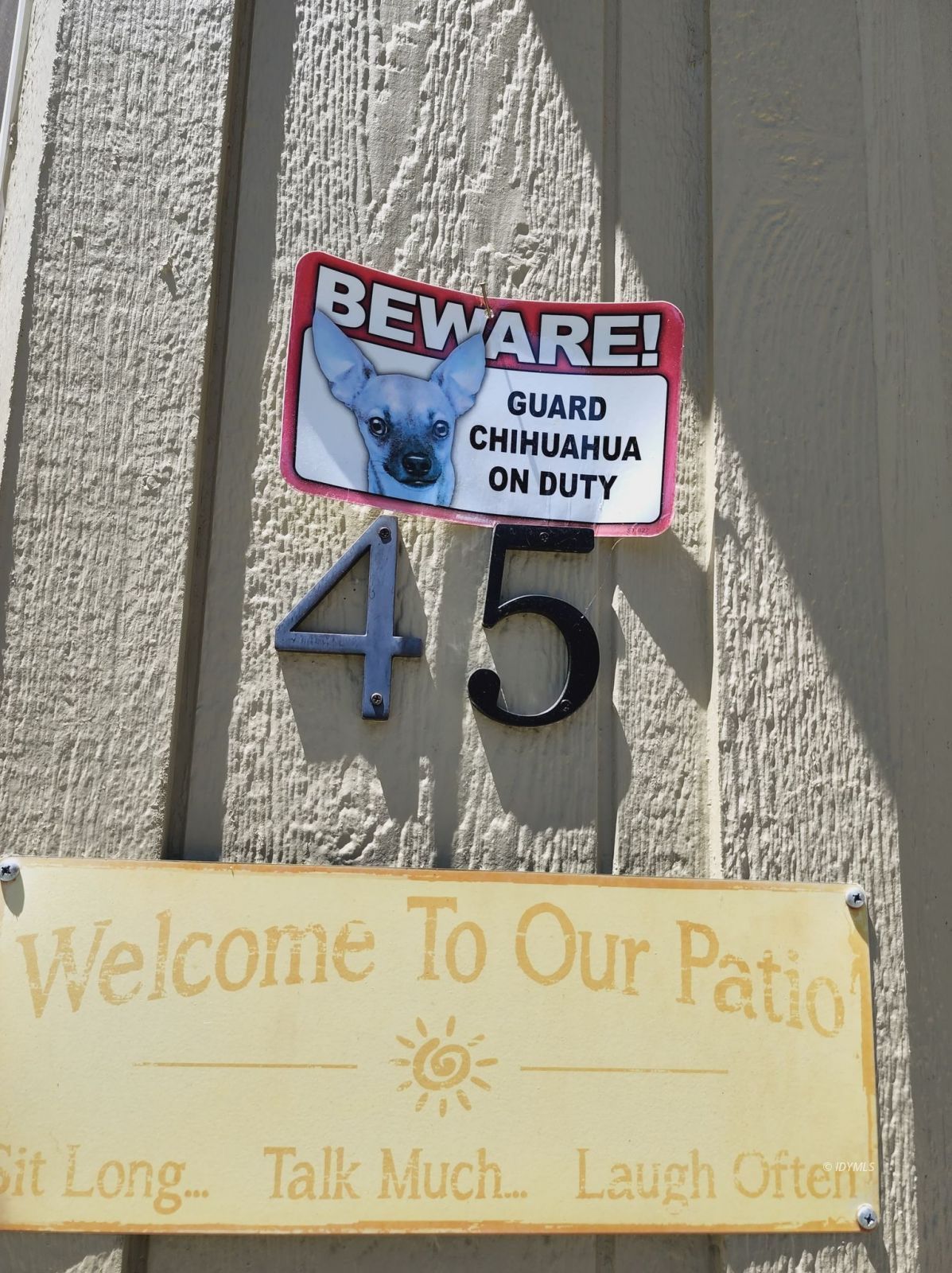 25955 Highway 243, Unit 45 Idyllwild, CA 92549 - Photo 25 of 25 a sign broad on a wooden wall