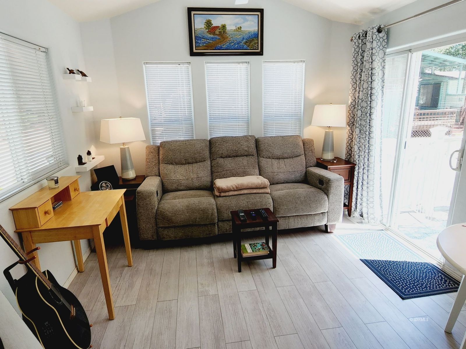 25955 Highway 243, Unit 45 Idyllwild, CA 92549 - Photo 6 of 25 a living room with furniture and a wooden floor