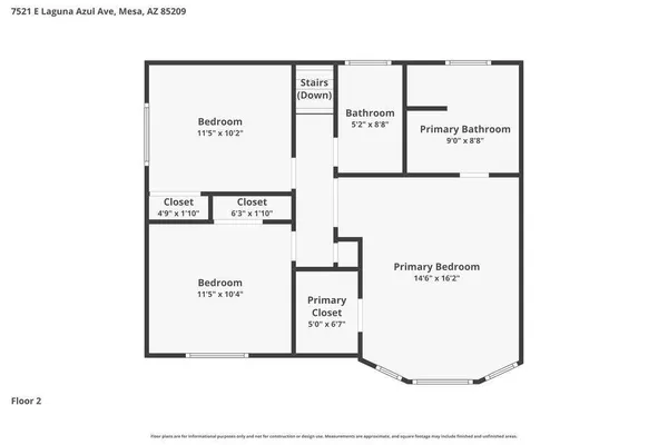 $2,385 | 7521 East Laguna Azul Avenue, Mesa, AZ 85209