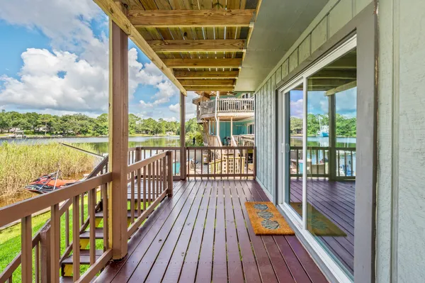 a view of railway station with wooden floor