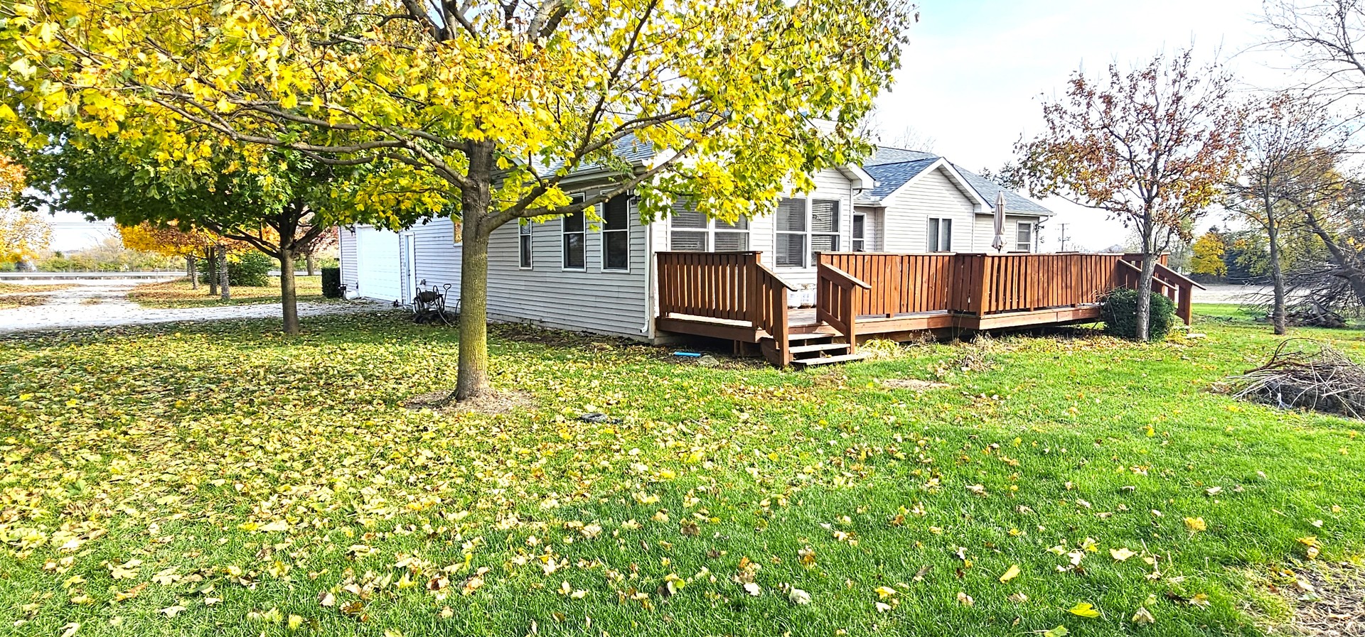 22116 Southwest Frontage Road Shorewood, IL 60404 - Photo 11 of 35 a view of a house with a yard and sitting area