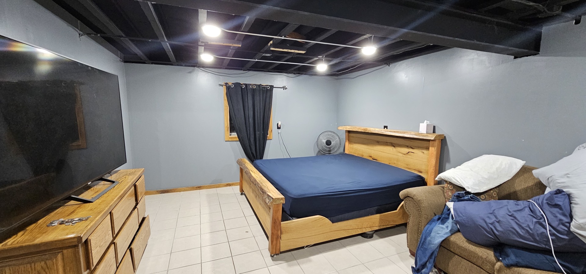 22116 Southwest Frontage Road Shorewood, IL 60404 - Photo 23 of 35 a room with furniture and wooden floor