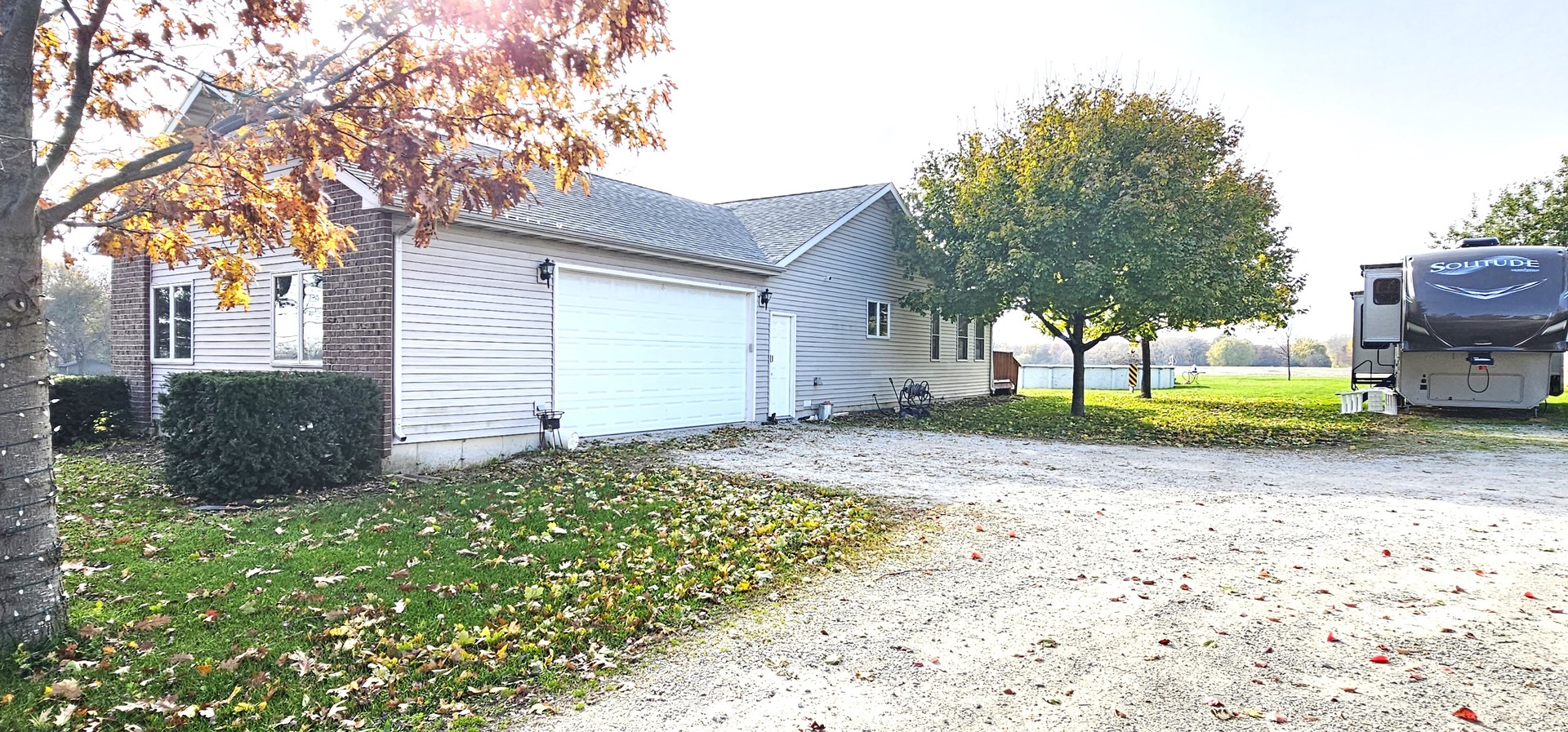 22116 Southwest Frontage Road Shorewood, IL 60404 - Photo 3 of 35 a house view with a backyard space