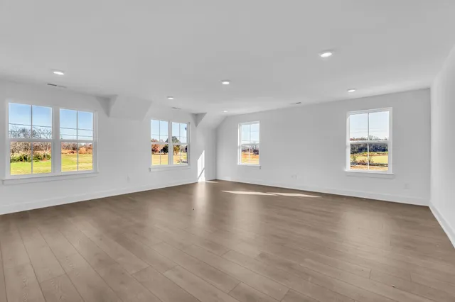 a view of a room with storage