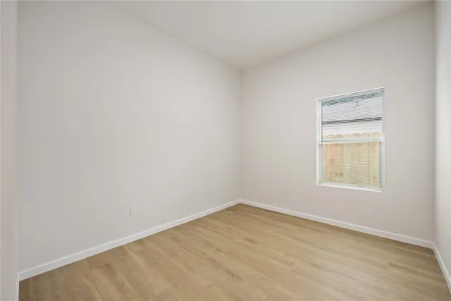 wooden floor in an empty room