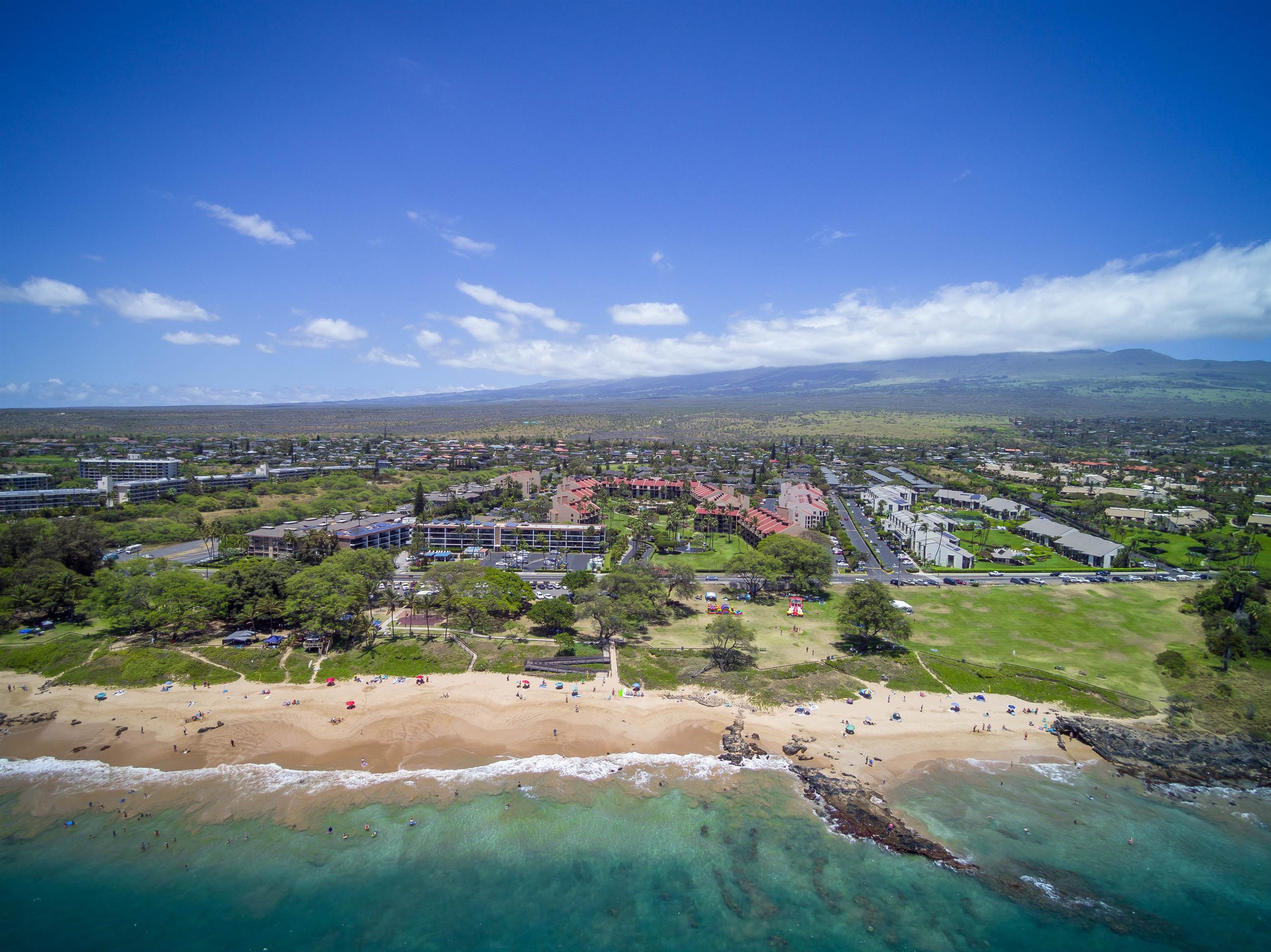 2695 South Kihei Road, Unit 2102 Kihei, HI 96753 - Photo 27 of 35 an aerial view of a houses with outdoor space