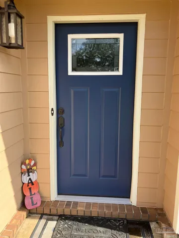 a view of a window of the house