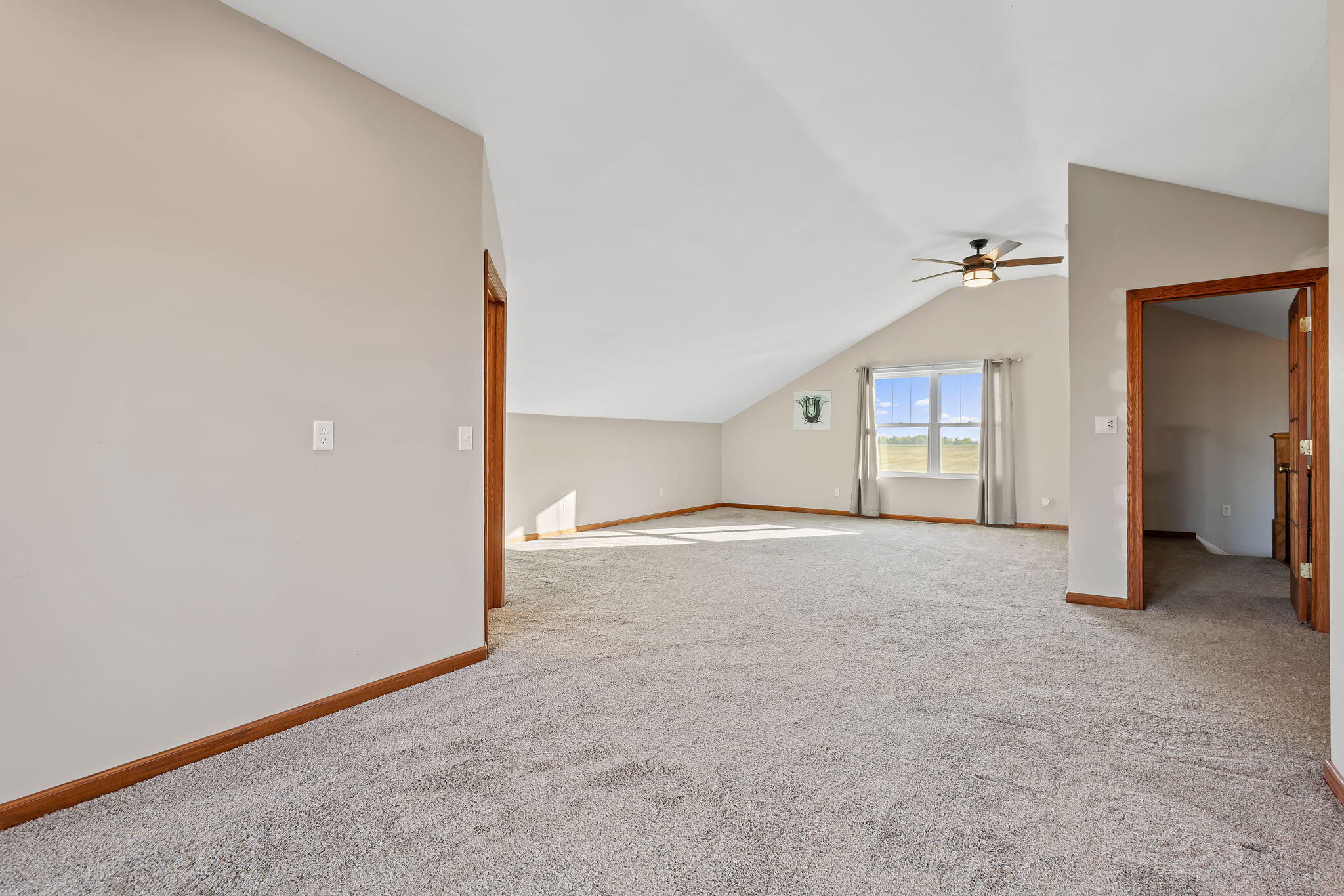 530 South 300 East Kouts, IN 46347 - Photo 33 of 42 an empty room with windows and closet