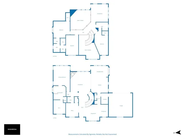 a picture of floor plan