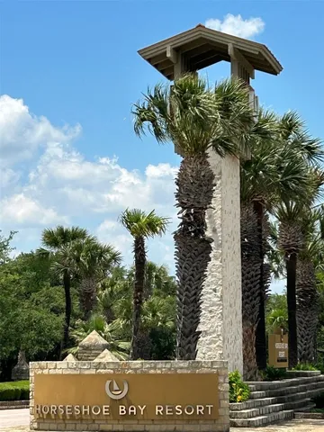 a view of a lake from a yard
