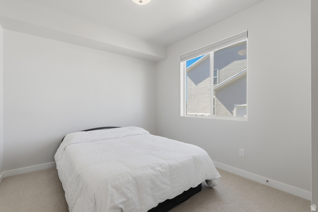 1353 Mapleton Hts Court Mapleton, UT 84664 - Photo 11 of 50 4th Bedroom (Guest) featuring carpet and baseboards Next to Full Bathroom