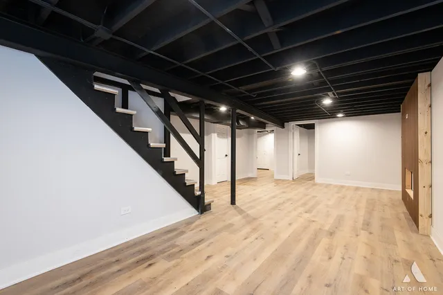 a view of empty room