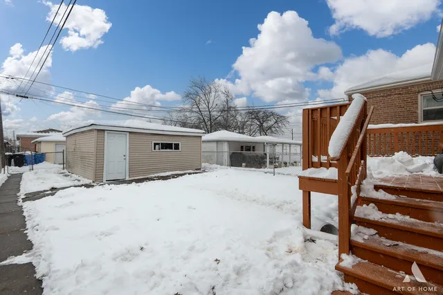 a big room with table and chairs