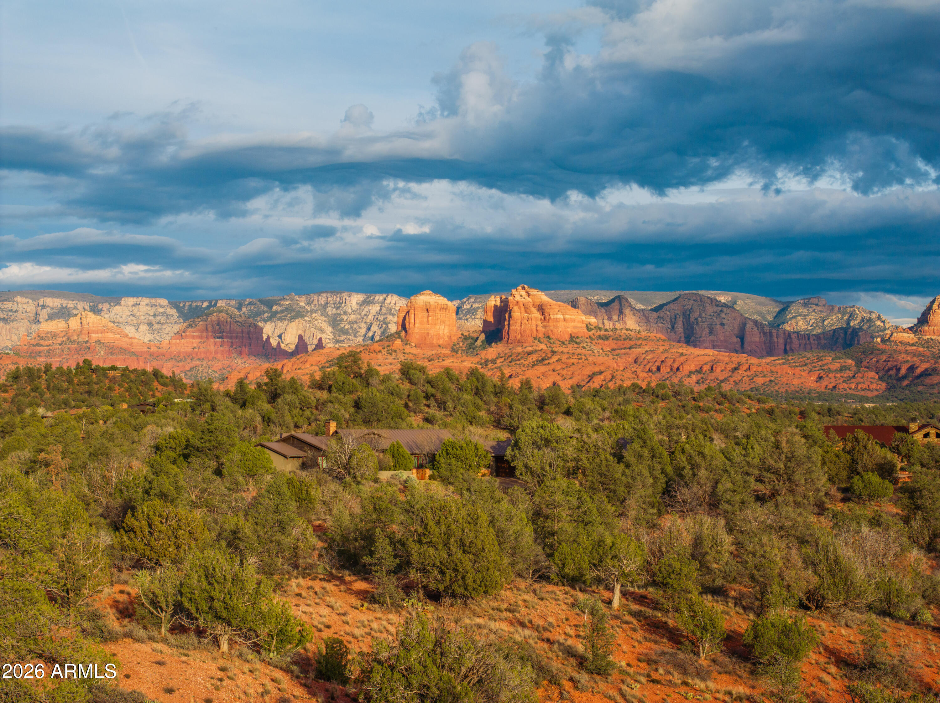 35 Russet Ridge Place, Unit 78 Sedona, AZ 86336 - Photo 9 of 30 a view of a pathway both side of green space