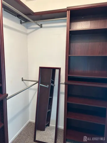 a view of walk in closet