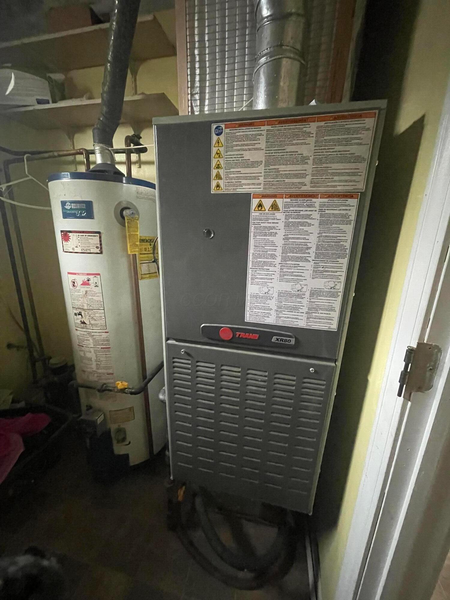 2619 Maybury Road Columbus, OH 43232 - Photo 14 of 17 Gas Furnace & Hot Water Tank