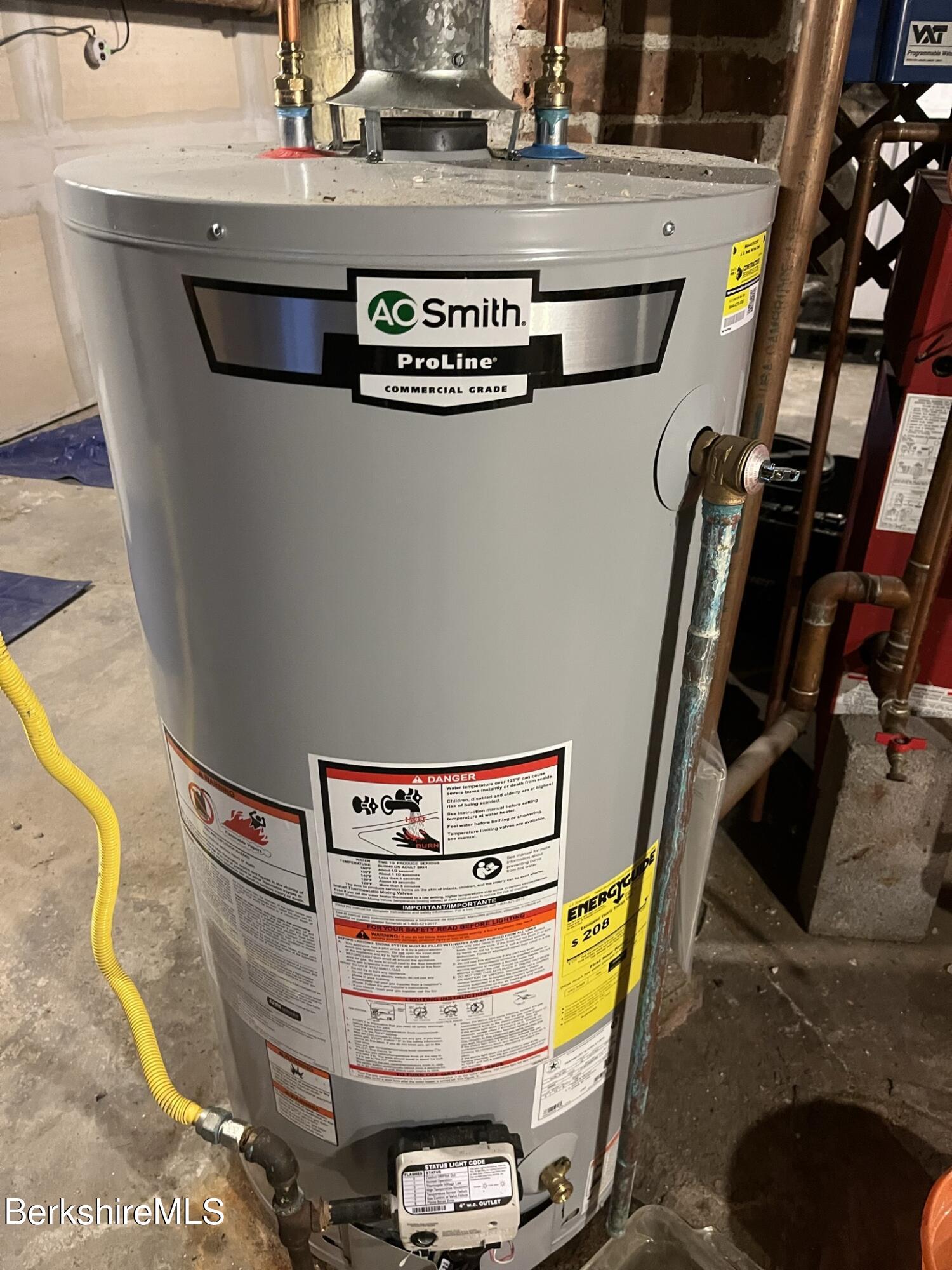 46 Summer Street Adams, MA 01220 - Photo 33 of 35 a view of water heater room