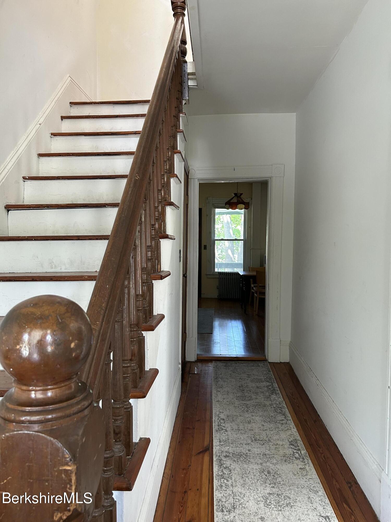 46 Summer Street Adams, MA 01220 - Photo 4 of 35 a view of entryway and hall with wooden floor