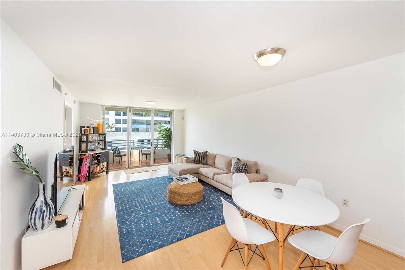 1401 Bay Road, Unit 503 Miami Beach, FL 33139 - Photo 6 of 18 a view of a dining room with furniture