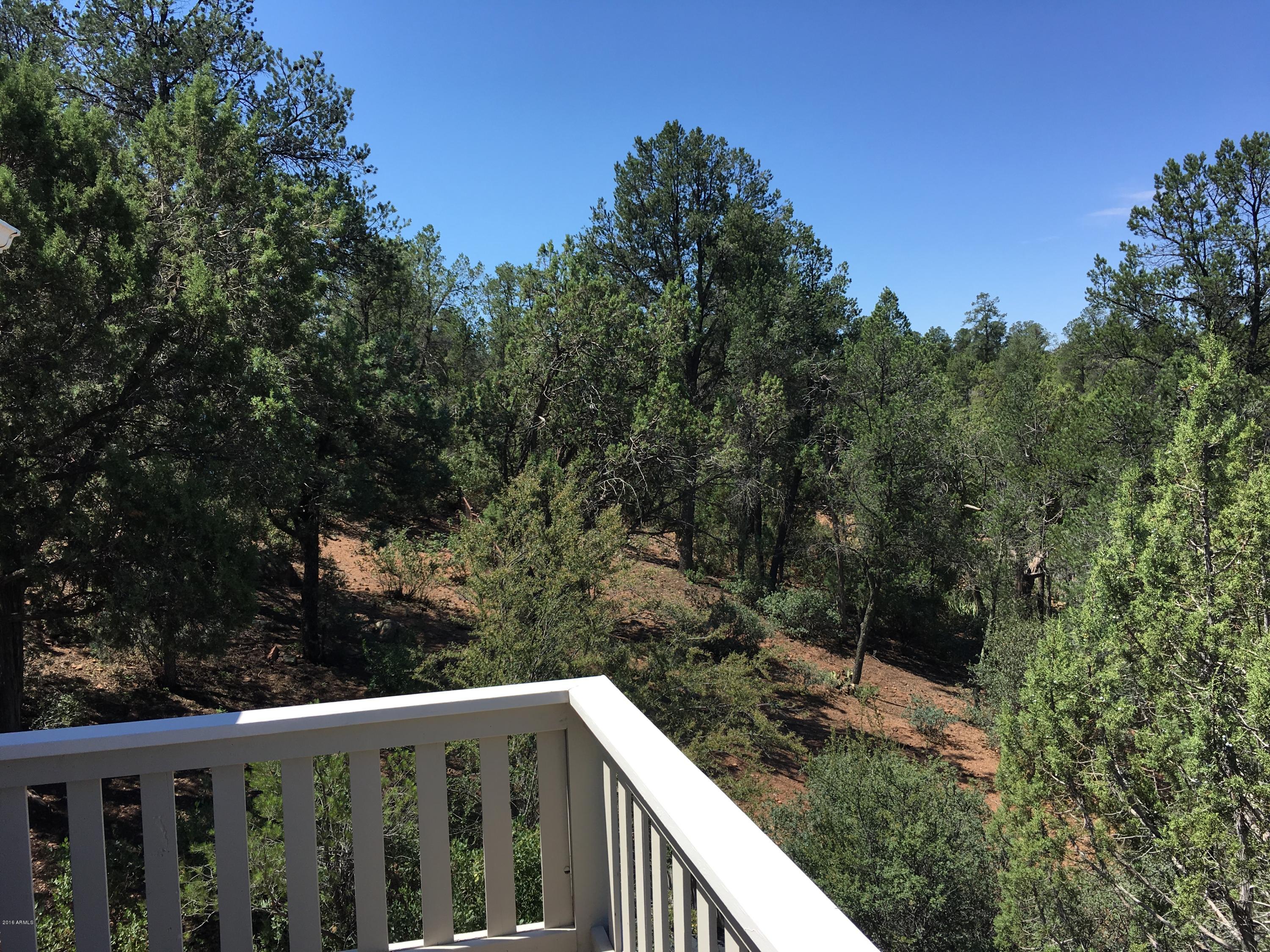 1120 South Mud Springs Road Payson, AZ 85541 - Photo 35 of 42 Deck View of backyard