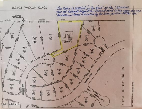 1120 South Mud Springs Road Payson, AZ 85541 - Photo 42 of 42 Plat Map