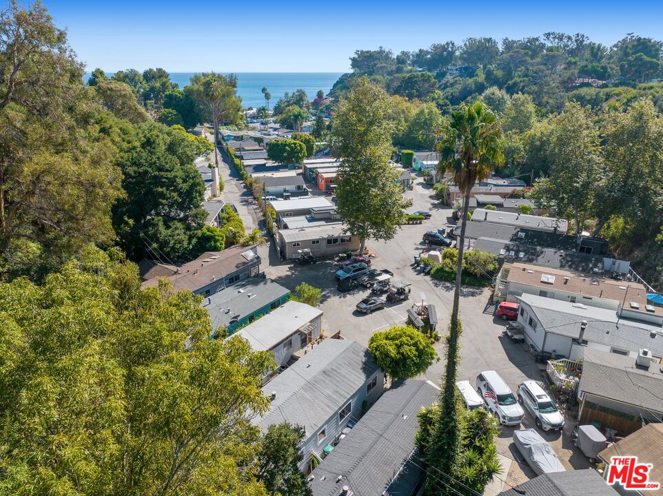 29 Paradise Cove Road Malibu, CA 90265 - Photo 18 of 30 an aerial view of a house with a garden