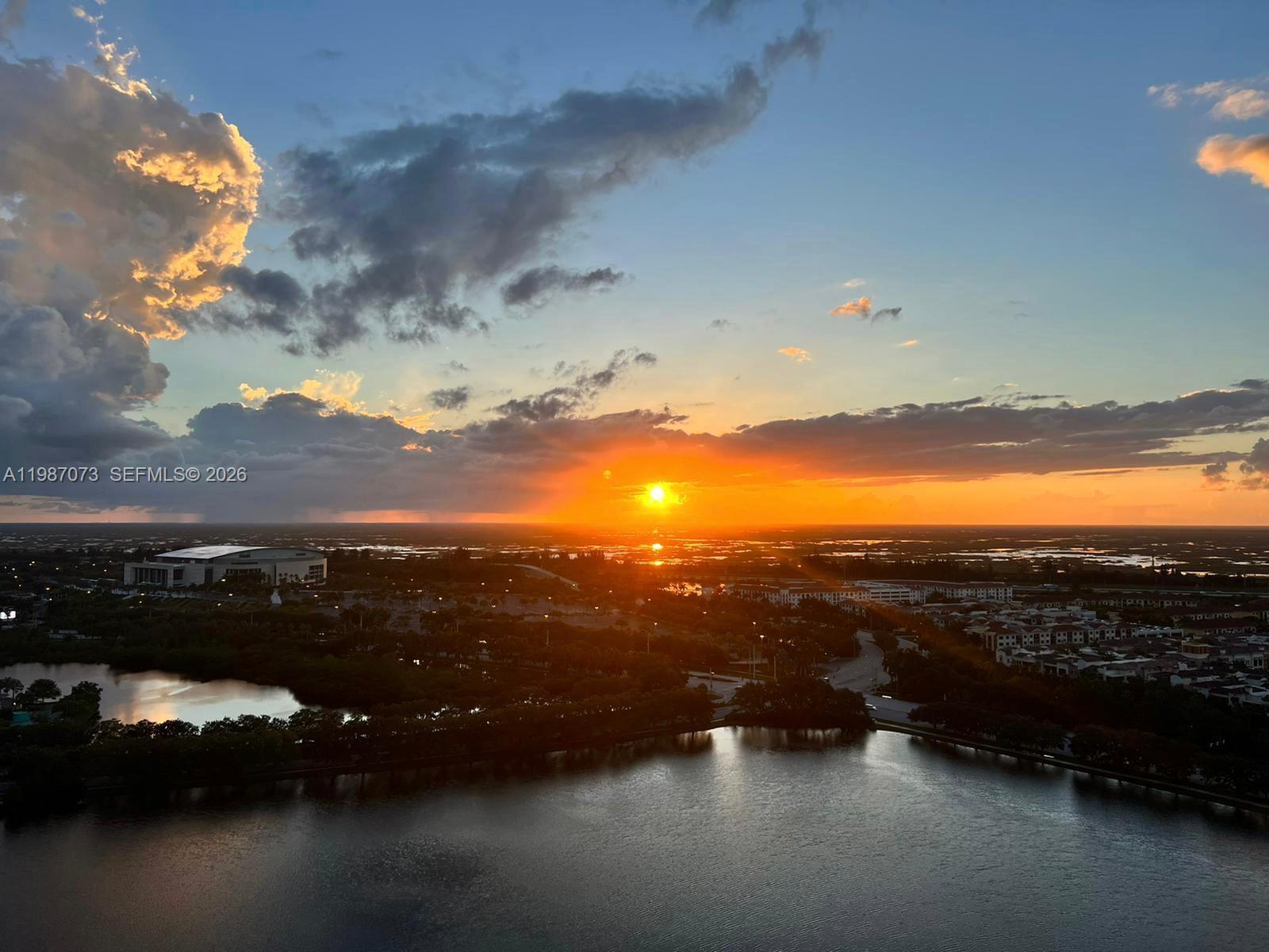 2641 North Flamingo Road, Unit 2607N Sunrise, FL 33323 - Photo 46 of 69 a view of city and lake