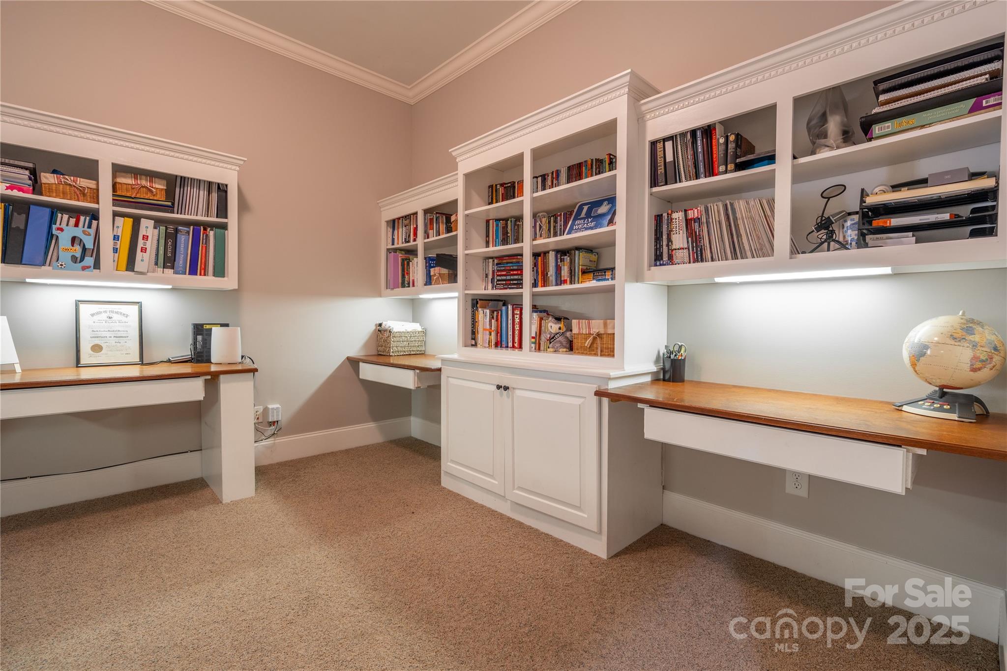 1427 Merrimont Avenue Kings Mountain, NC 28086 - Photo 40 of 48 a room with furniture and a book shelf