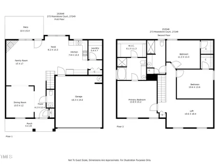 $324,900 | 273 Moonstone Court, Gibsonville, NC 27249
