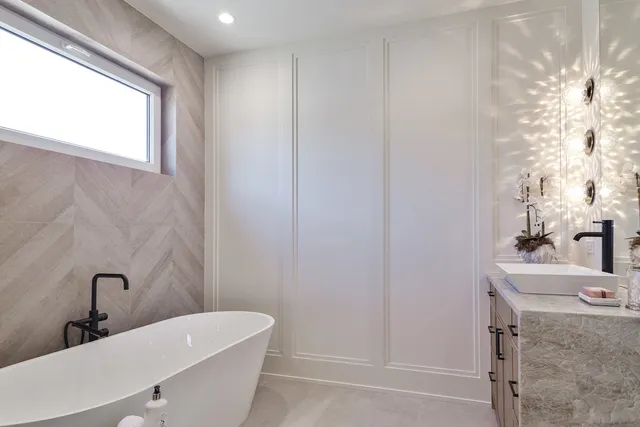 a close view of a sink